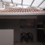 Calha com pintura eletrostática